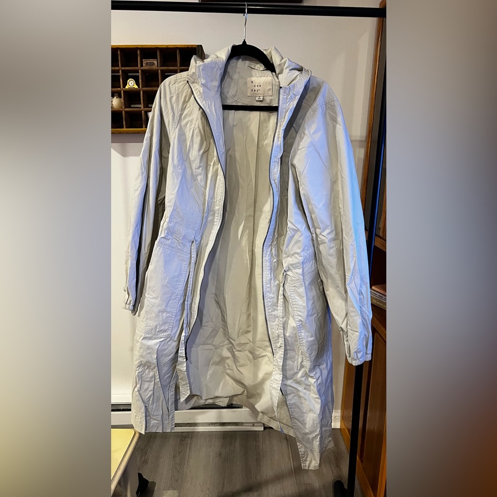 a new day Light Cream Trench Coat